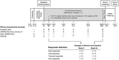 Sustained response in early responders to safinamide in patients with Parkinson's disease and motor fluctuations: A post hoc analysis of the SETTLE study